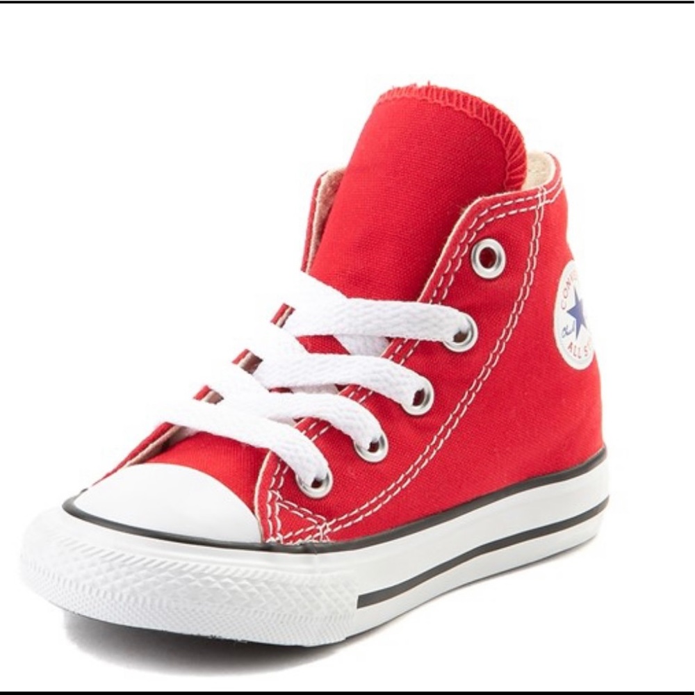 Toddler Converse Red High Top Size 2